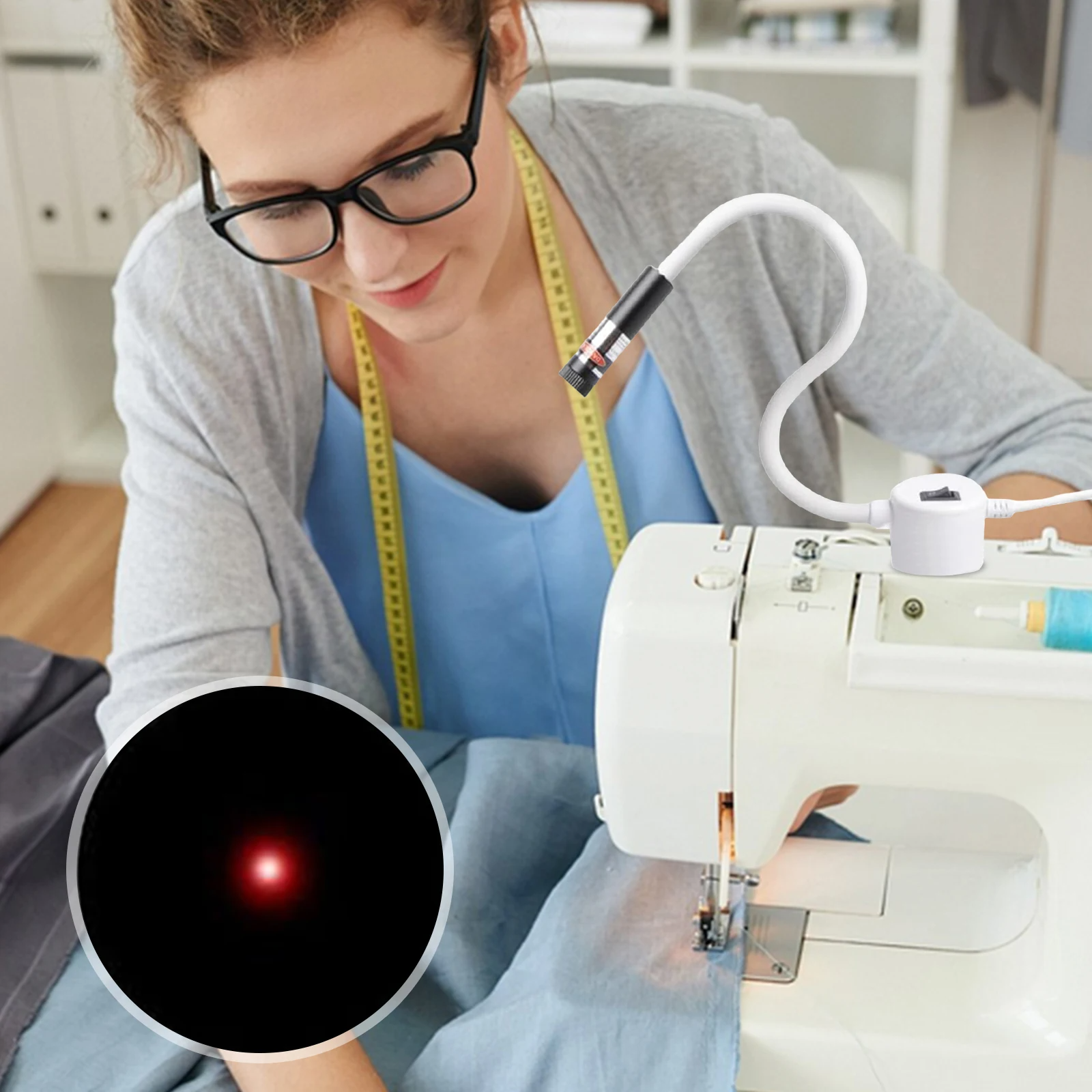 RadiantRay™ — Illuminate Every Stitch with Effortless Precision and Eye-Soothing Clarity