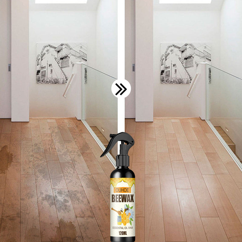 PureLume™ Micromolecular Beeswax Spray — Instantly Revive Your Wood’s Natural Glow and Warmth Without Any Mess or Chemicals