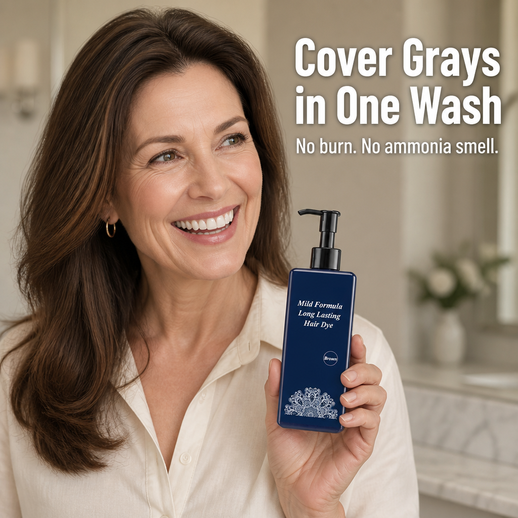 VividAura™ — Hide Stubborn Grays in Just One Wash Without Irritating the Scalp