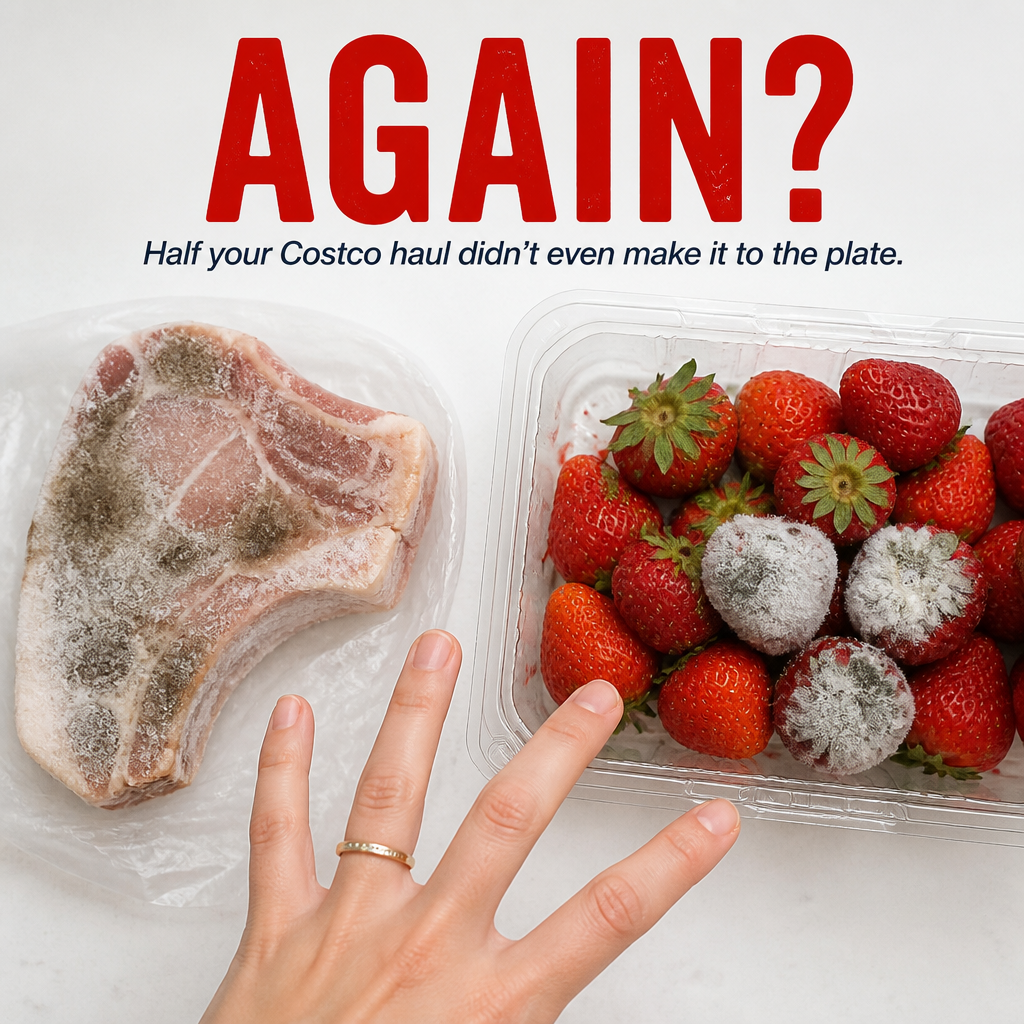 FreshSeal Pro™ — Preserve Meat And Berries 5x Longer With One-Button Vacuum Bags