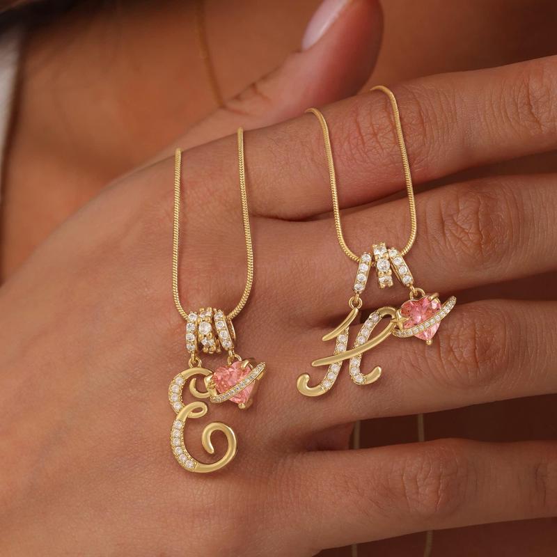 LumaraGlow™ 3-Layer Initial Necklace — Own Your Story in Dazzling Personalized Gold