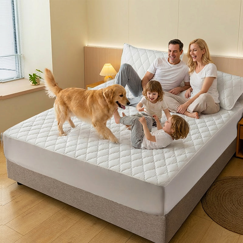 DreamShield™ — Sleep in Total Comfort with Invisible, Waterproof Protection Every Night