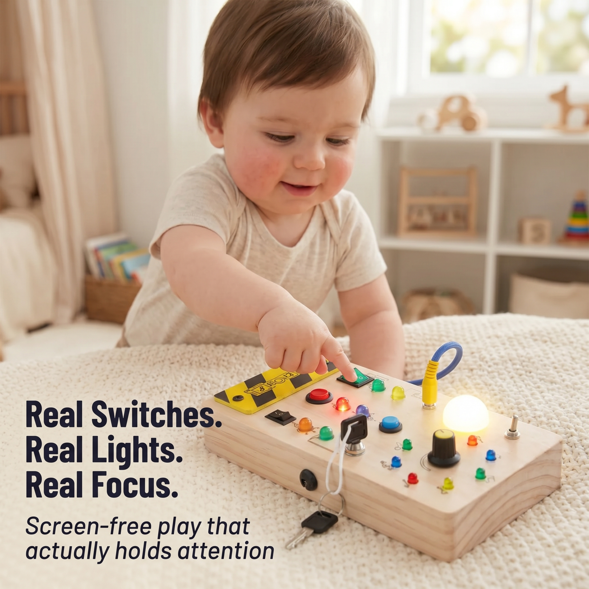 BrillioPlay™ — Let Little Fingers Command Real Switches, Lights and Music to Excel