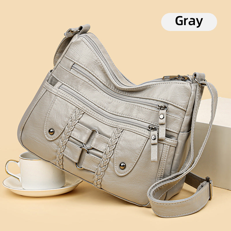 VeroLuxe™ Soft PU Leather Bag — Glide Through Your Day with Unshakable Style and Effortless Control