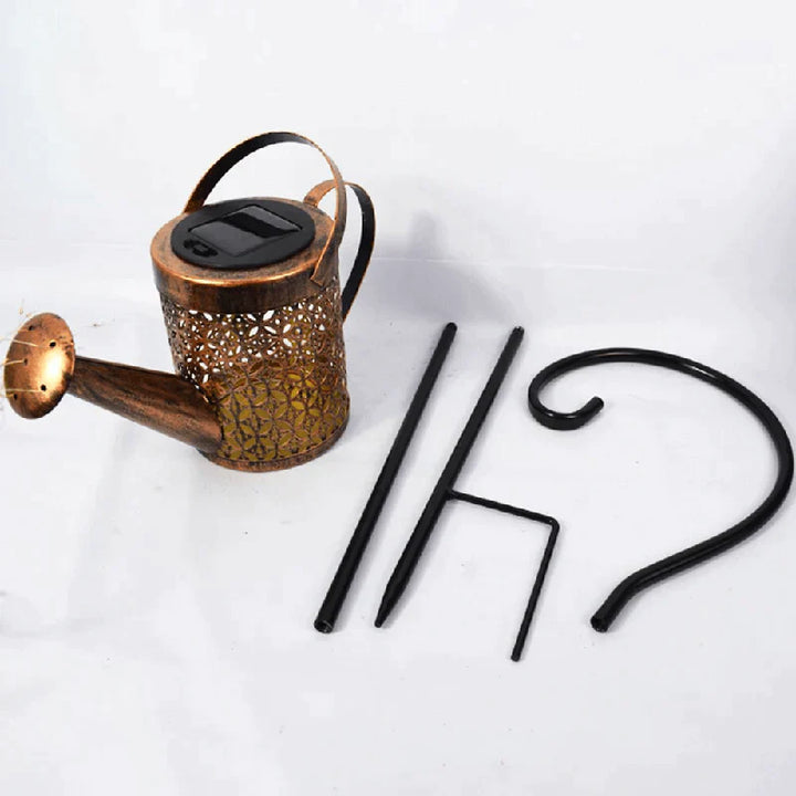 Garden Light Solar | Watering Can Design | Soft Rainfall Effect Lighting | GardenGlow