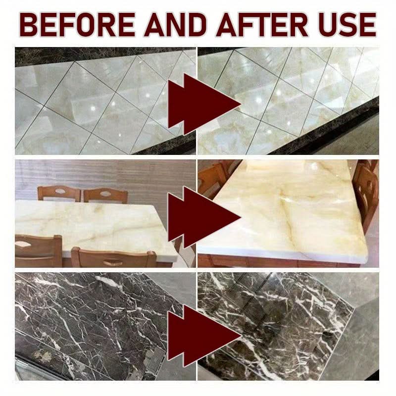 Marble Polish Wax and Stone Shine Cream for a Lustrous Finish
