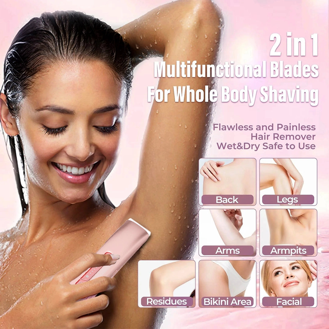 LumiSlide™ Precision Trimmer — Glide into Effortless, Irritation-Free Smoothness Every Time