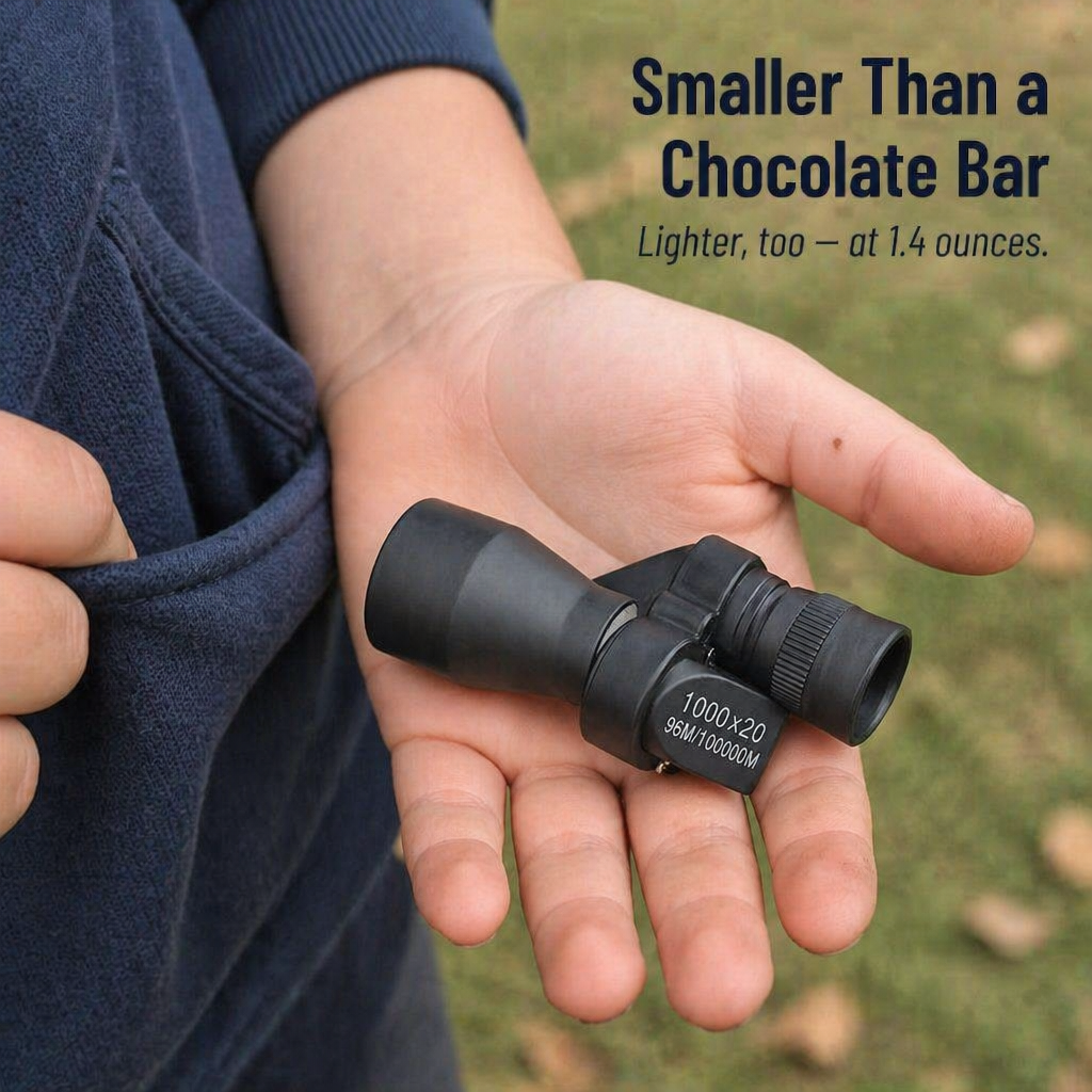 VegaScope™ Mini — Bring Distant Birds, Bugs and Mountains Right Into Your Kid's Pocket