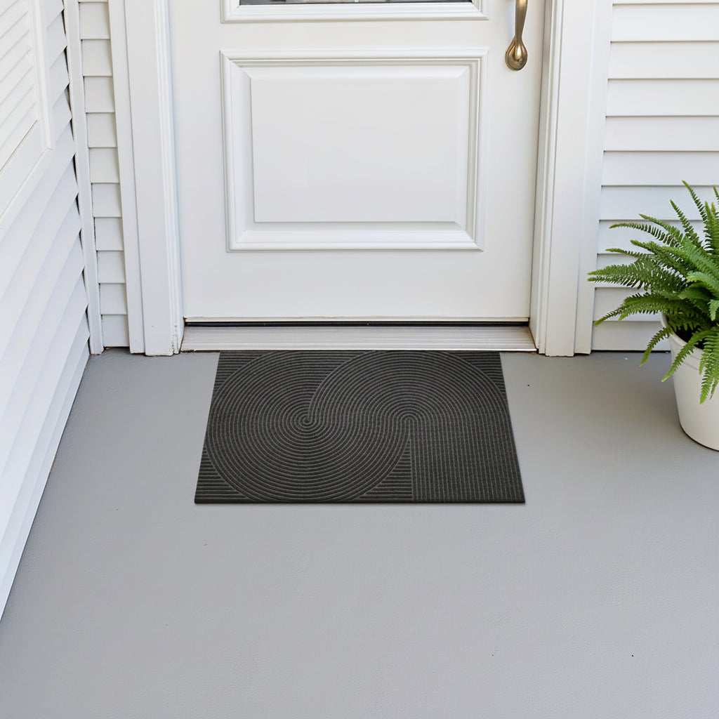 Stylish Non-Slip Geometric Entryway Mat for Your Home