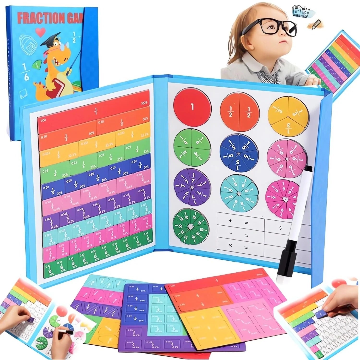 LuminaFraction™ — Turn Fractions Into Your Child’s Favorite Math Adventure