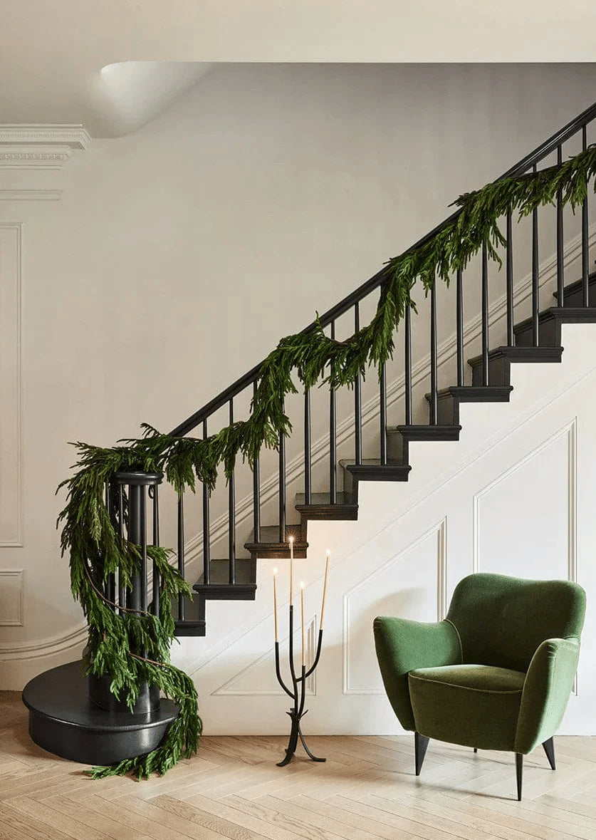 FirVana™ Luxe Garland — Wrap Your Home in Lush, Breathtaking Holiday Warmth Instantly