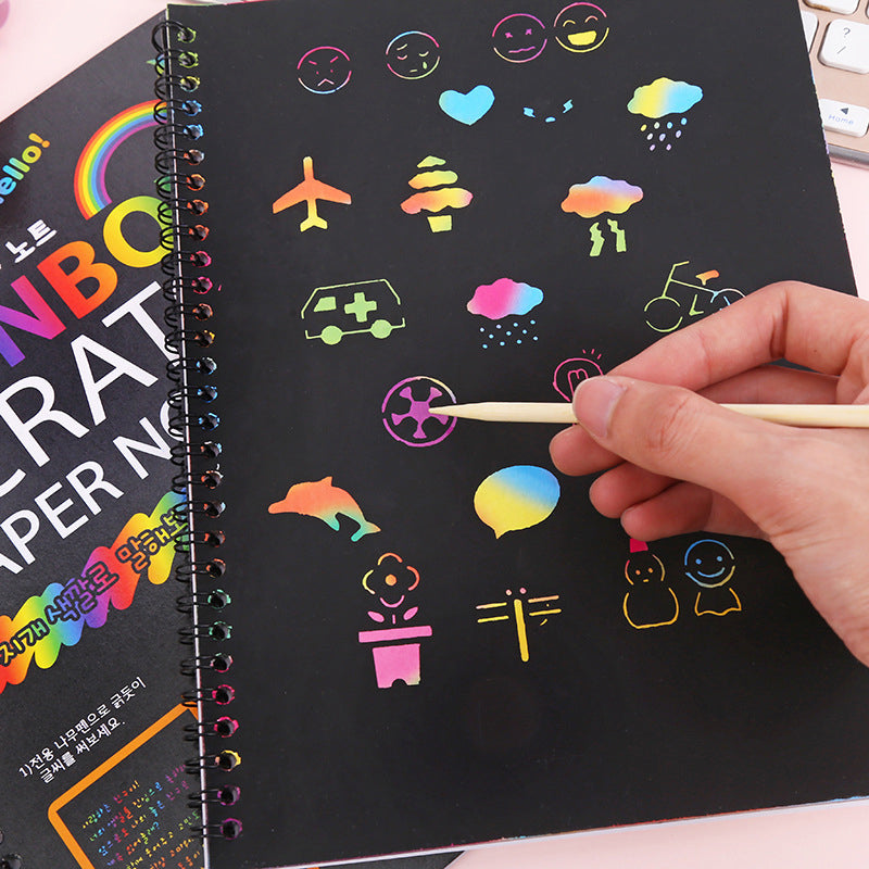 LumaTrace™ — Ignite Your Imagination and Melt Stress Away with Every Colorful Scratch