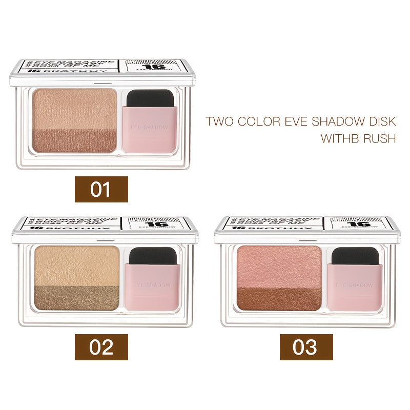Radiant Splash - Waterproof Eyeshadow Palette with 5-8 Luminous Shades