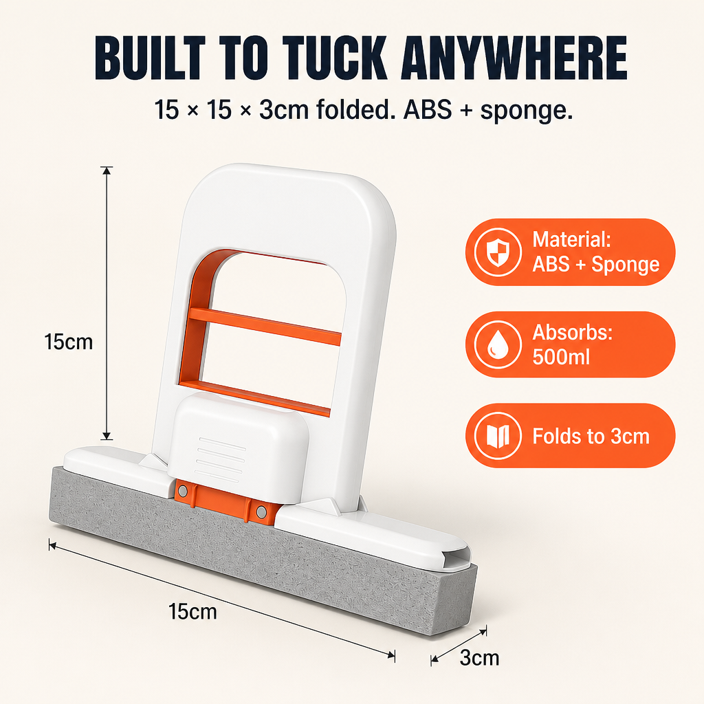 SwiftMop™ — Clean Counters, Sinks & Bathroom Splashes Flawless in Seconds