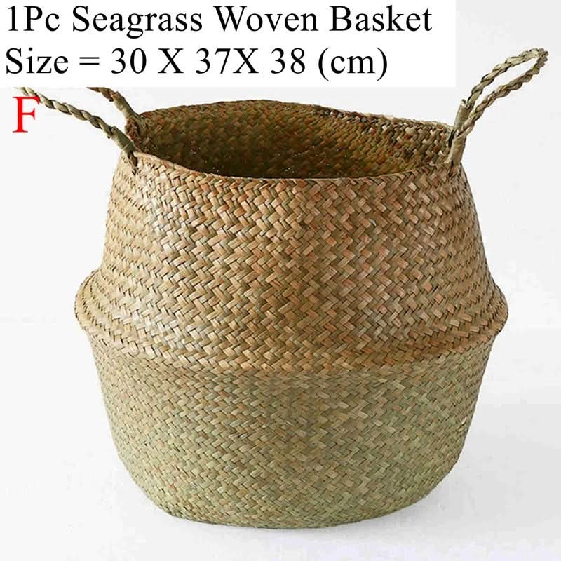Seagrass Storage Basket – Woven Design for Organizing