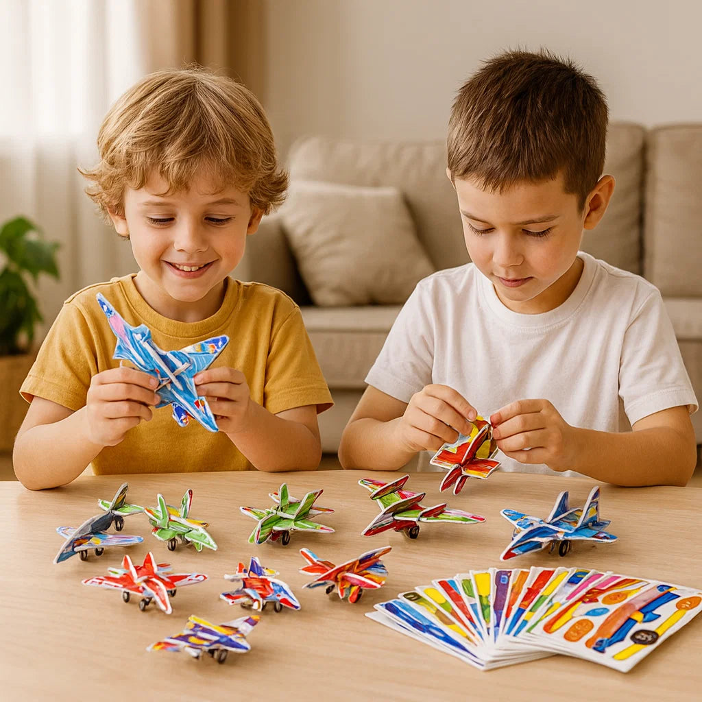 BraveCraft™ 3D Cartoon Puzzle Set — Ignite Joy and Spark Limitless Imagination in Every Snap