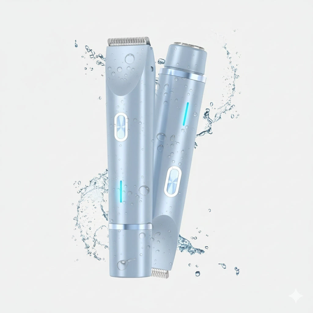 LumiSlide™ Precision Trimmer — Glide into Effortless, Irritation-Free Smoothness Every Time