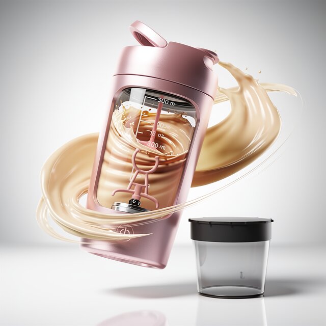 Electric Protein Blender | Self-Stirring Shaker Bottle | USB Charged Mixer | BlendGo