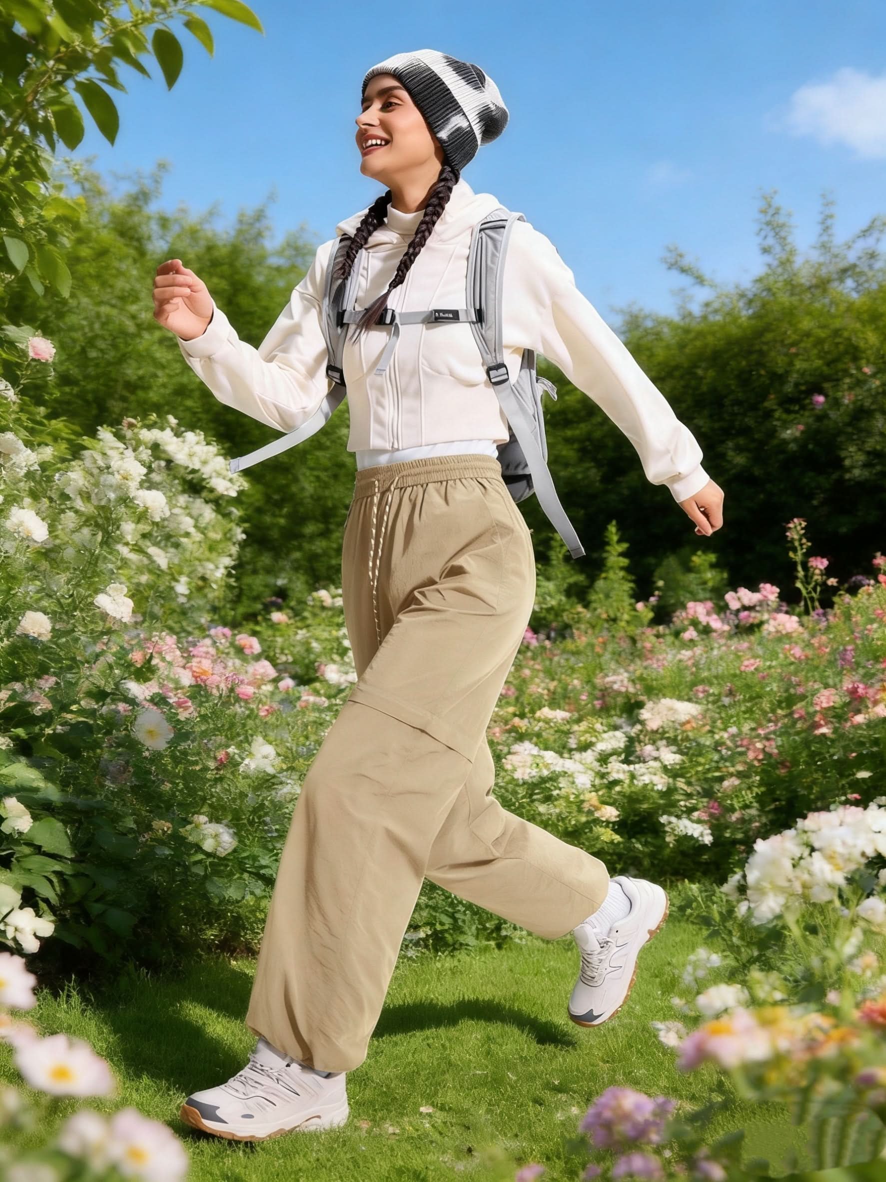 Convertible Outdoor Hiking Trousers for Adventure Activities