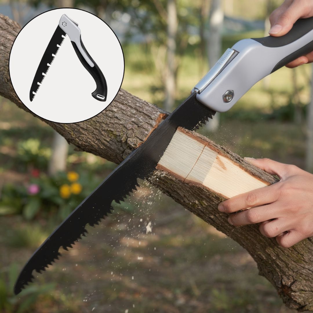 Handsaw | Compact Foldable Outdoor Tool | Precise Wood Cutting | Waldrix