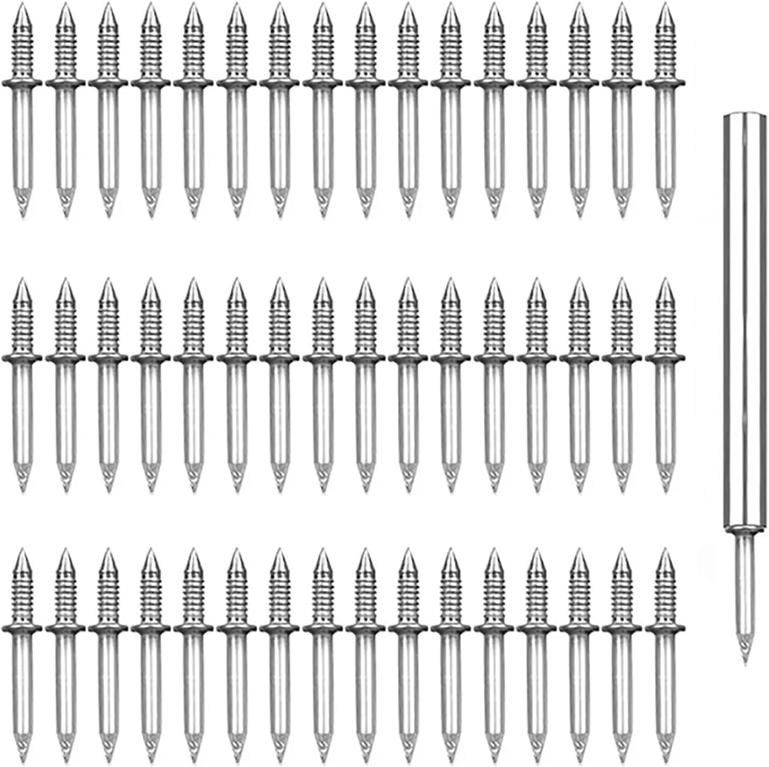 SilkNail™ Double-Head Nails — Snap Perfect, Invisible Finishes Without Any Noise or Hassle