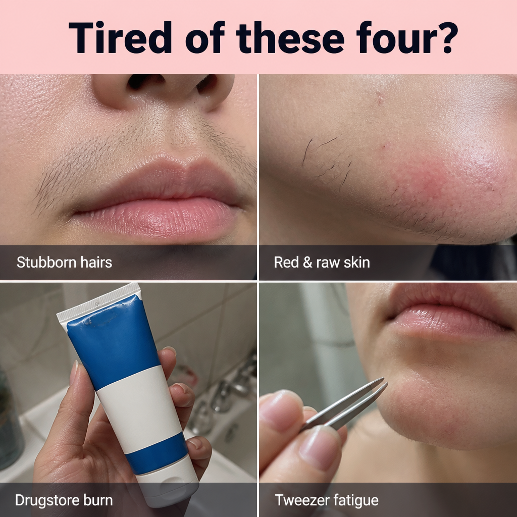Silkaire™ — Remove Persistent Chin and Upper Lip Hair Without Irritating Your Skin