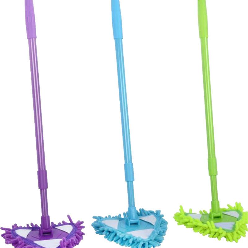Triangular Mop with 180° Rotating Head for Easy Cleaning
