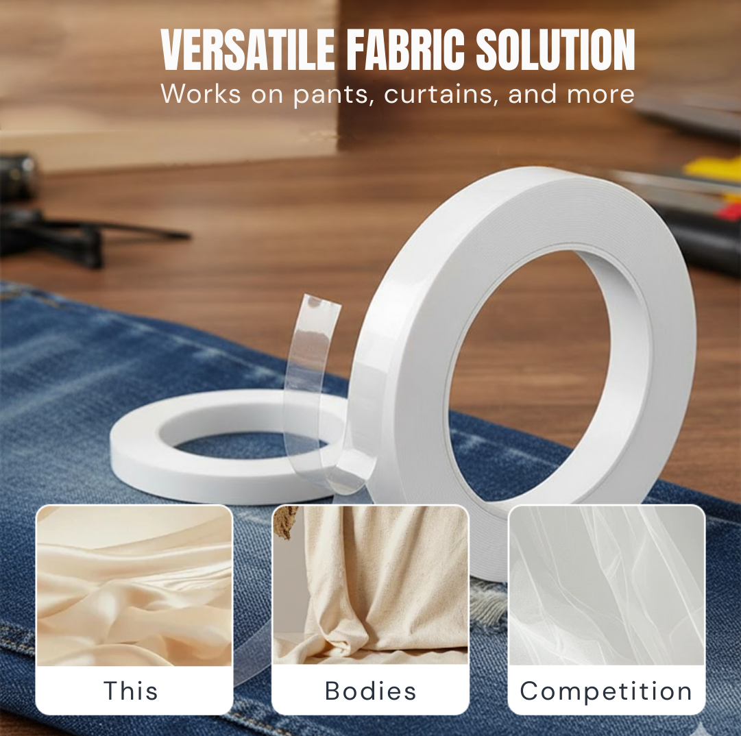 FlexiSeal™ — Effortless, No-Sew Hems That Fit Like They’re Tailored Just for You