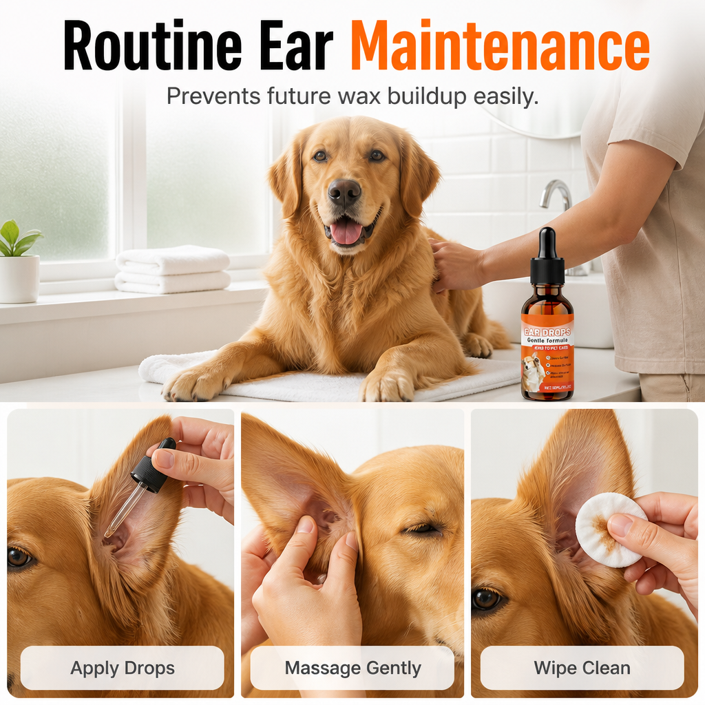 Vetara™ Ear Drops — Calm Your Dog’s Ears Fast and Banish Stubborn Odor for Good
