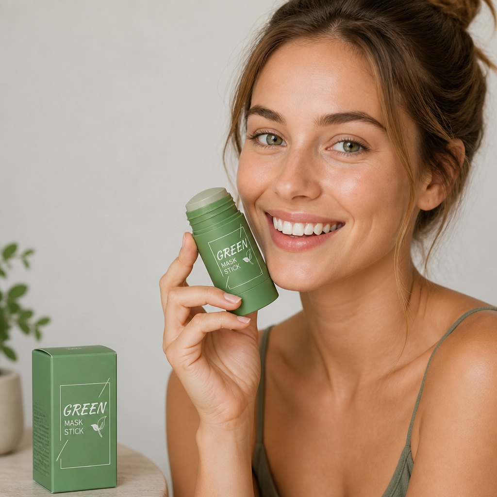 Everlisse™ Green Tea Detox Mask Stick — Control Oily Shine & Smooth Your Skin in 10 Minutes