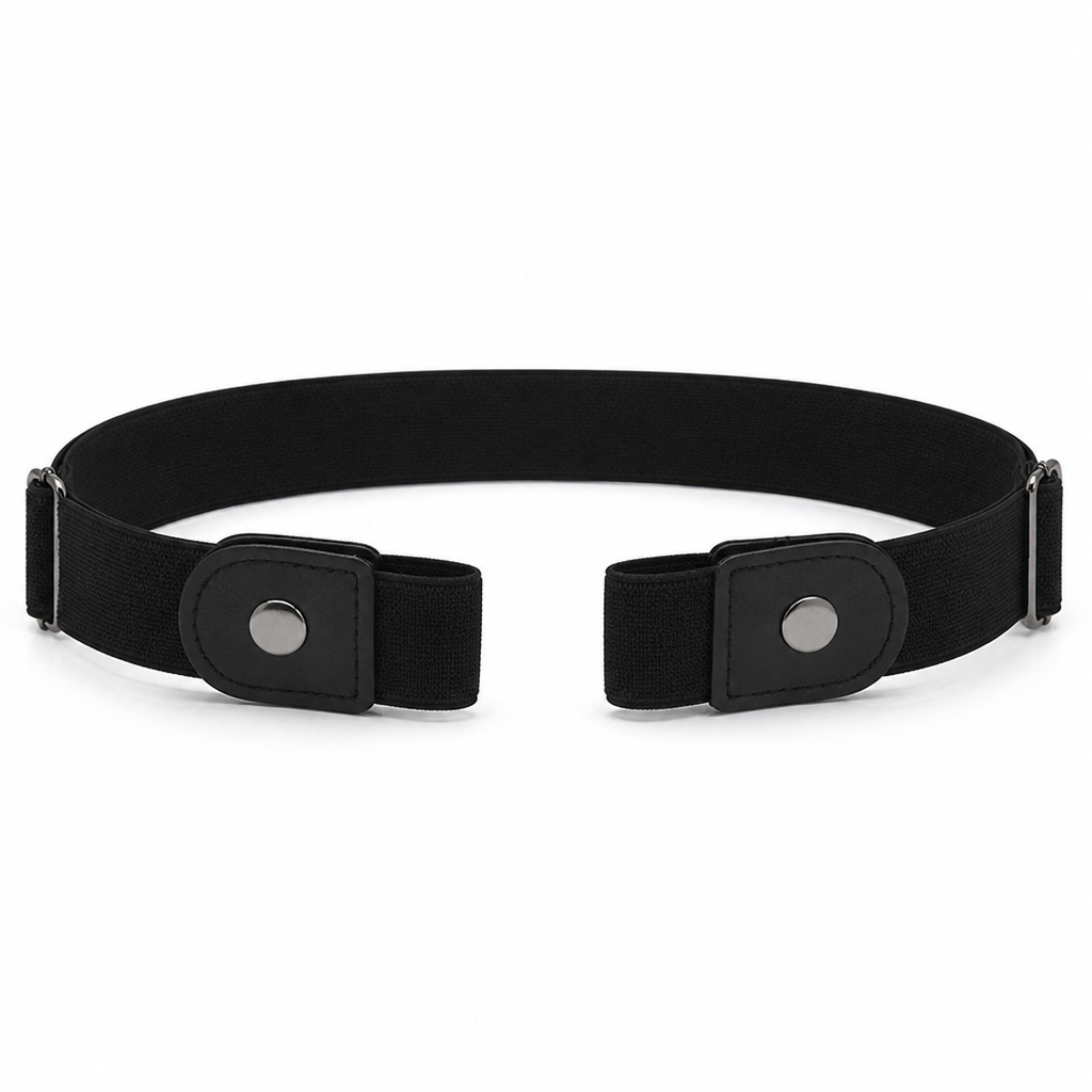 FlexiStride™ – Snapless Stretch Belt with Discreet Closure