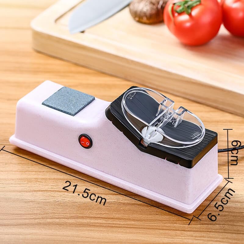 Knife Sharpener | Precise Grinding Mechanism | Stable Build | Fits All Blades