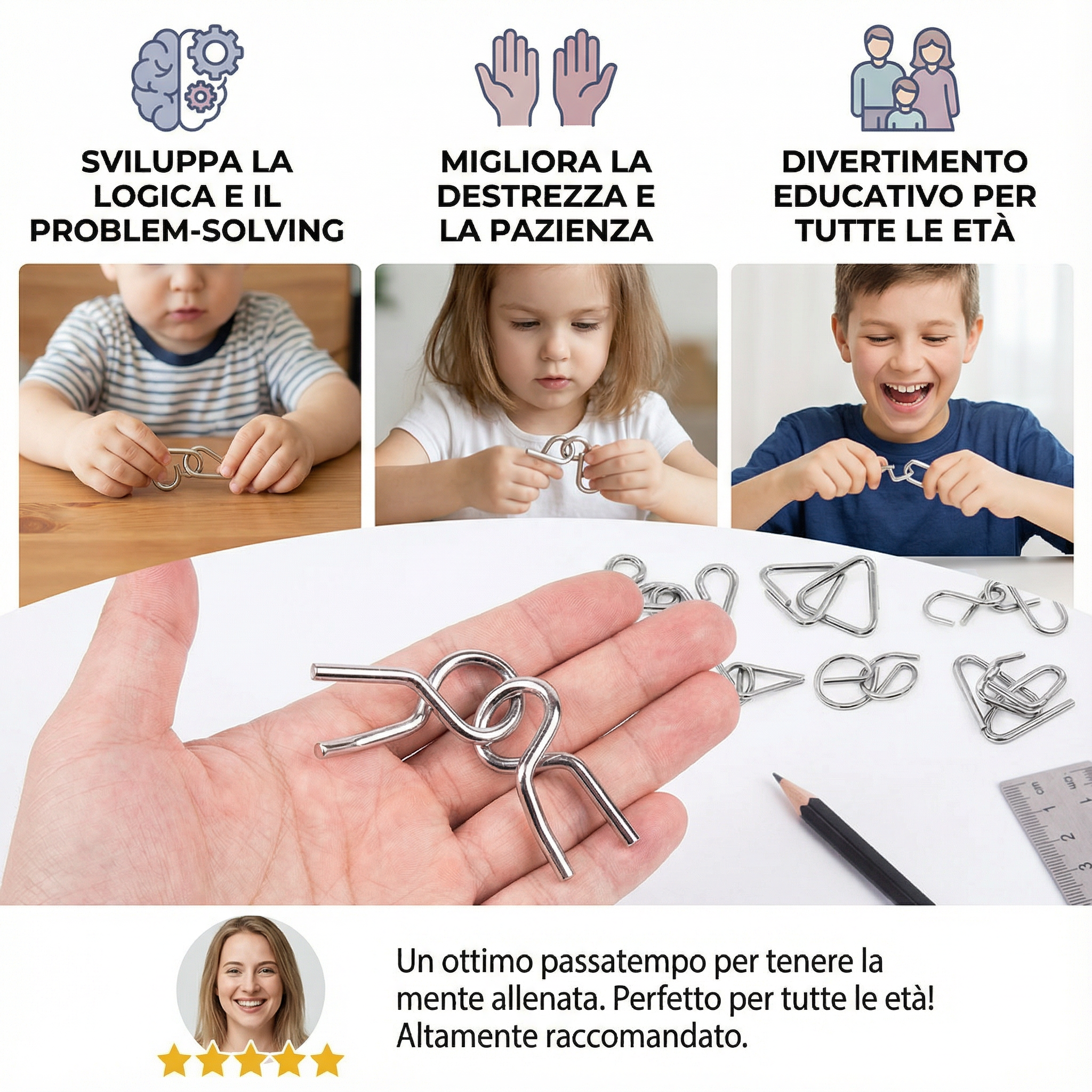 NeuroRing™ Brain Puzzles — Ignite Instant Focus and Unlock Your Sharpest Mind