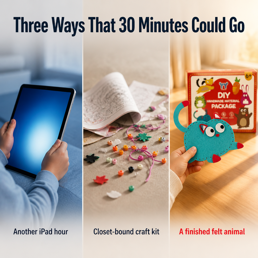WhizKidz StitchCraft™ — Swap Screen Fights for Calm, Engaged Hands-On Focus That Endures