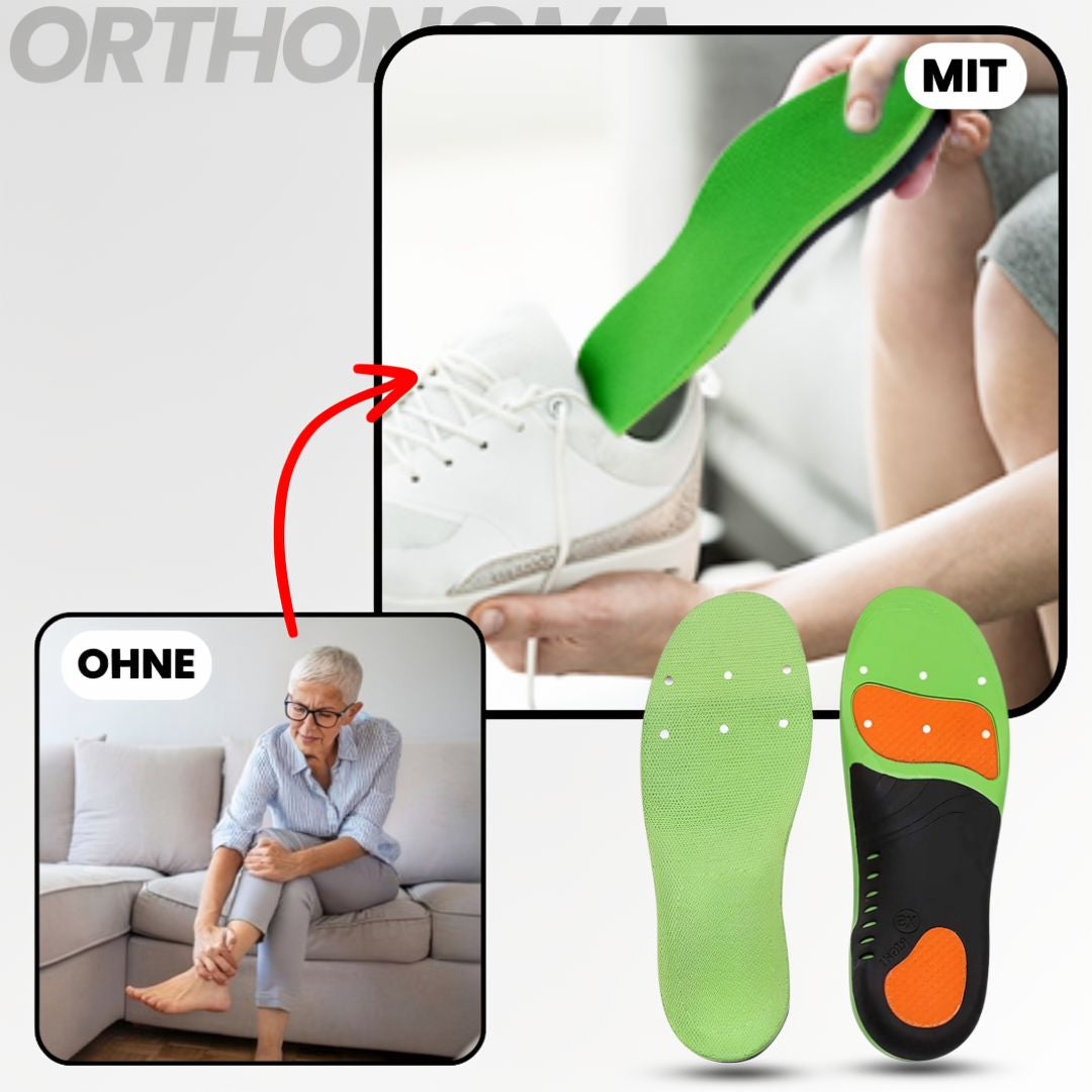 ComfortFit Insoles | Supportive Orthotic Inserts | 2-Pair Set