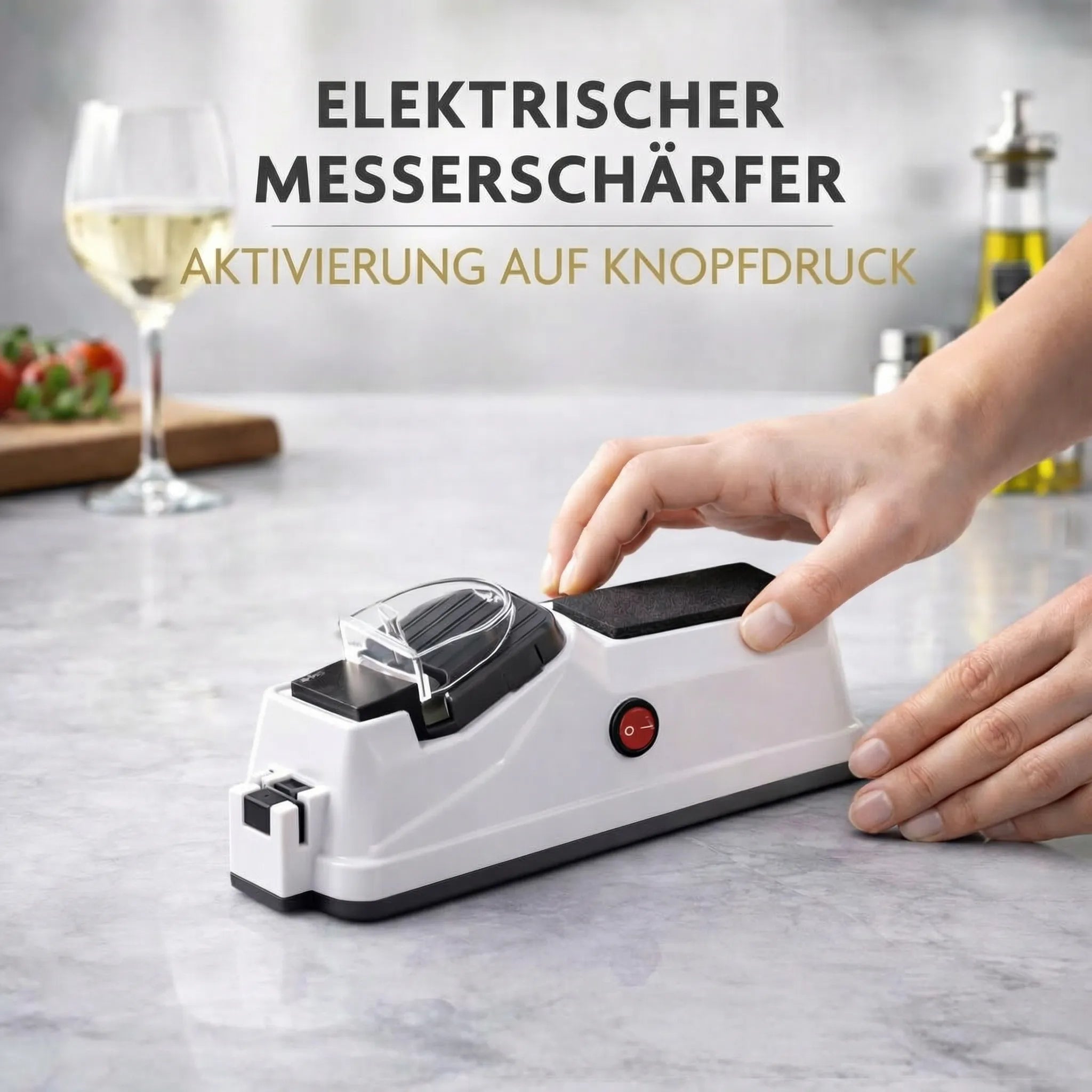 Precision Electric Knife Sharpener for Effortless Blade Maintenance