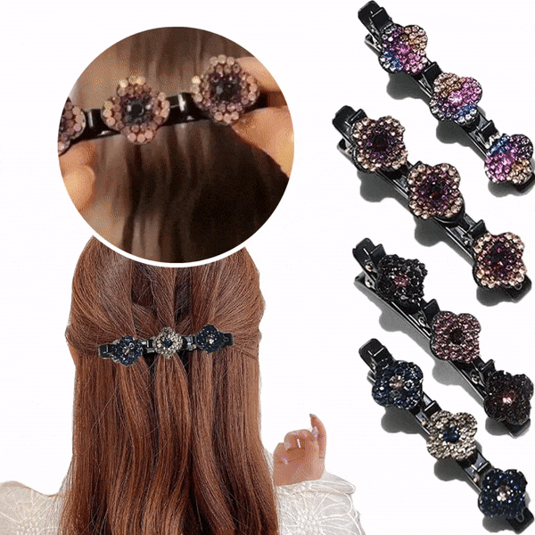RadianceCharm™ Crystal Hair Clips — Shine Effortlessly, Captivate Instantly