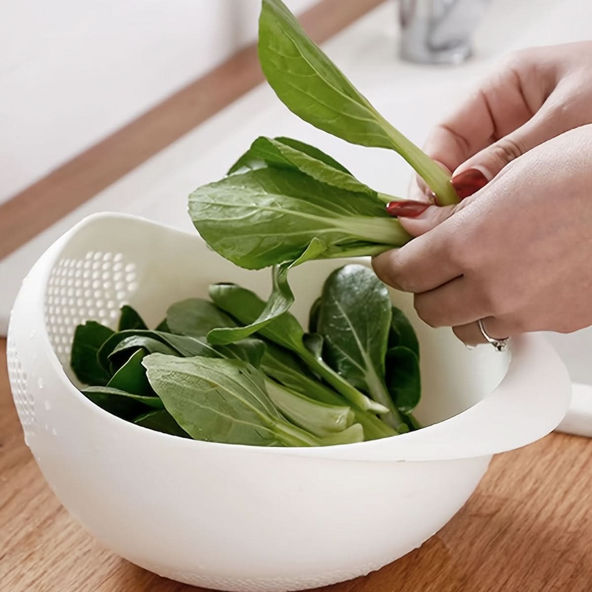 Multifunctional Strainer Basket for Kitchen Washing