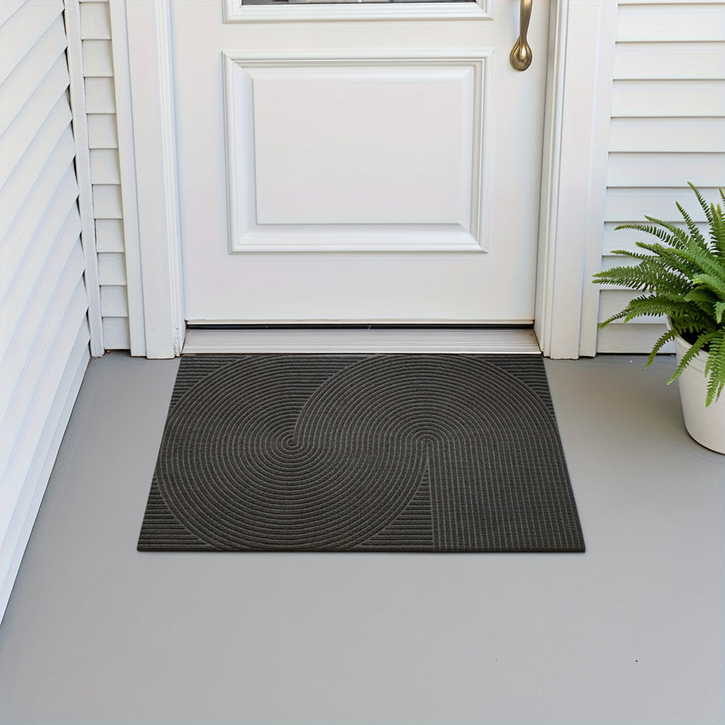 Stylish Non-Slip Geometric Entryway Mat for Your Home