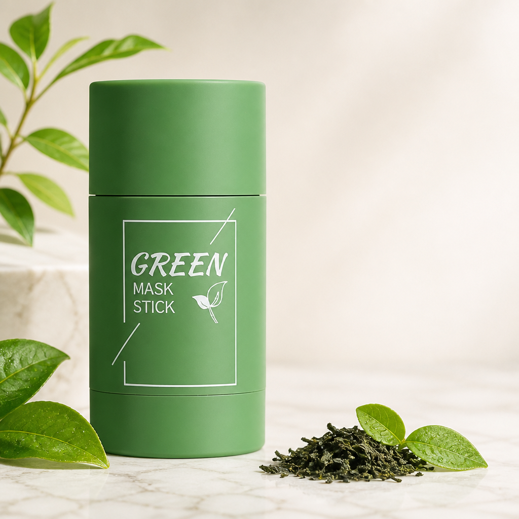 Everlisse™ Green Tea Detox Mask Stick — Control Oily Shine & Smooth Your Skin in 10 Minutes