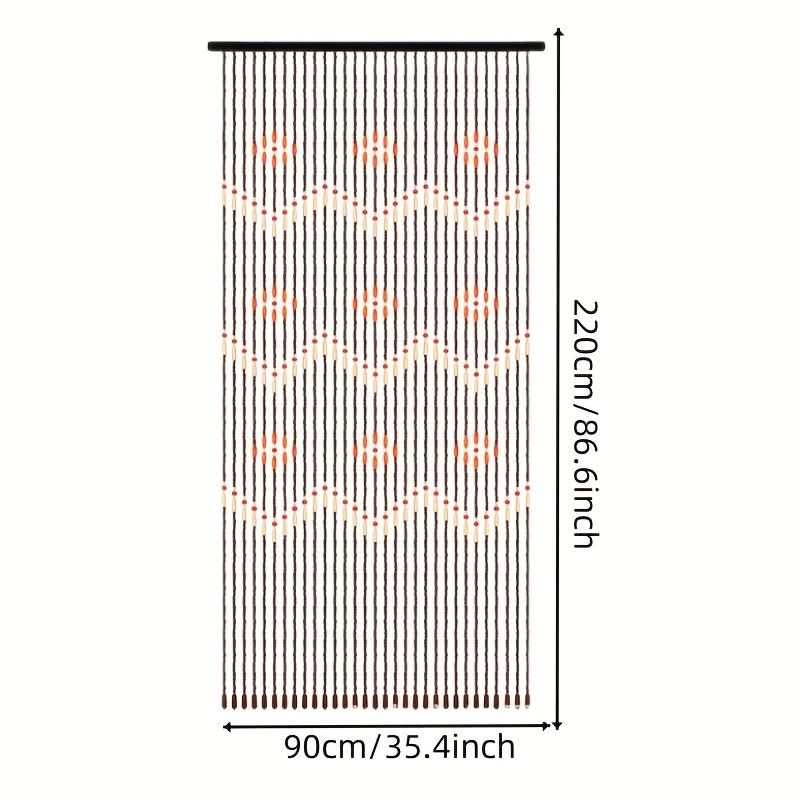 Bamboo Curtain for Cabinet and Aisle Decor – Hanging Design