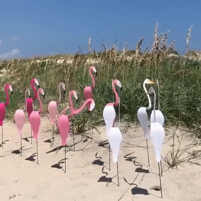 ZephyraGlide™ Swaying Flamingo — Transform Your Garden into a Mesmerizing Oasis of Effortless Beauty