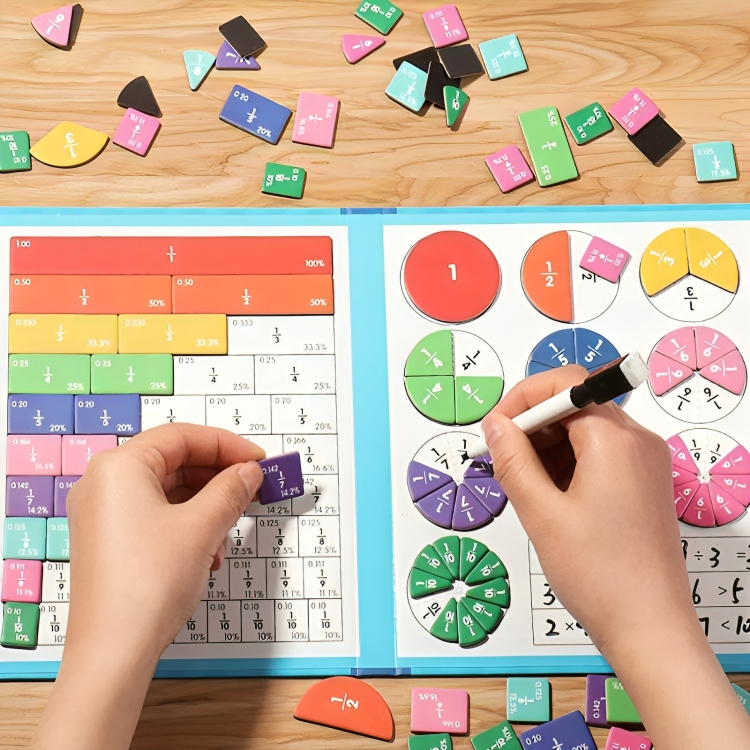 MathTactix™ — Ignite Your Child’s Love for Fractions with Playful, Hands-On Confidence