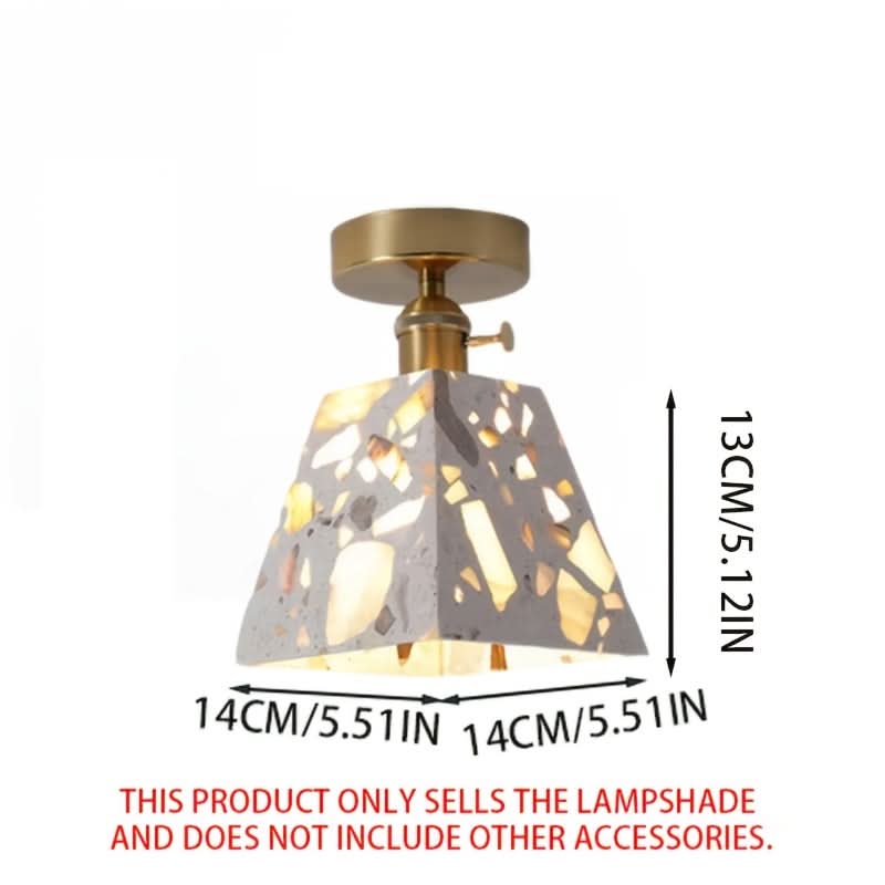 Japanese Minimalist Ceiling Light Fixture