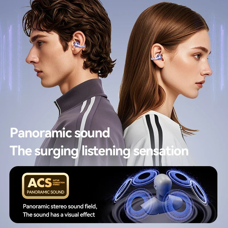 SonicAura™ Ear Clips — Unleash Vibrant Sound with Featherlight, All-Day Freedom