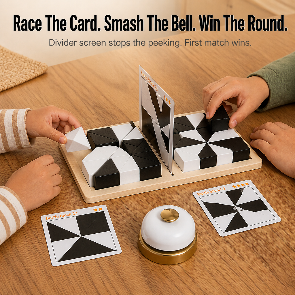 BrainBlaze™ — Ring The Bell, Solve The Card, Break The Screen Routine