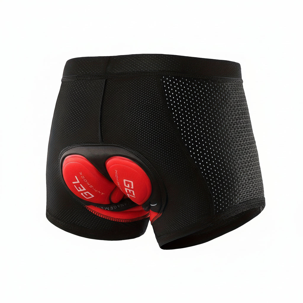 ComfortRide - Versatile Elastic Waist Bike Shorts for Men