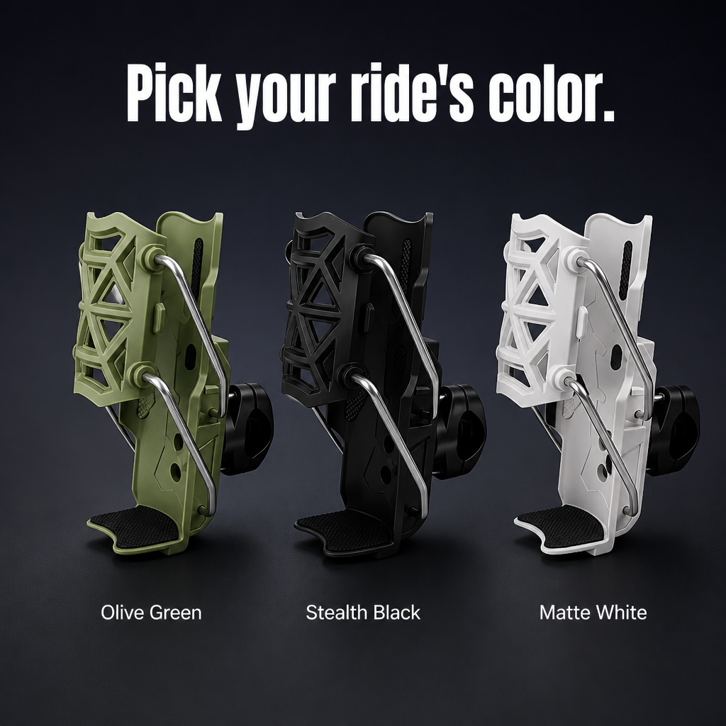 VeloGrip™ — Secure Your Bottle Firmly to Prevent Bouncing on Rough Rides