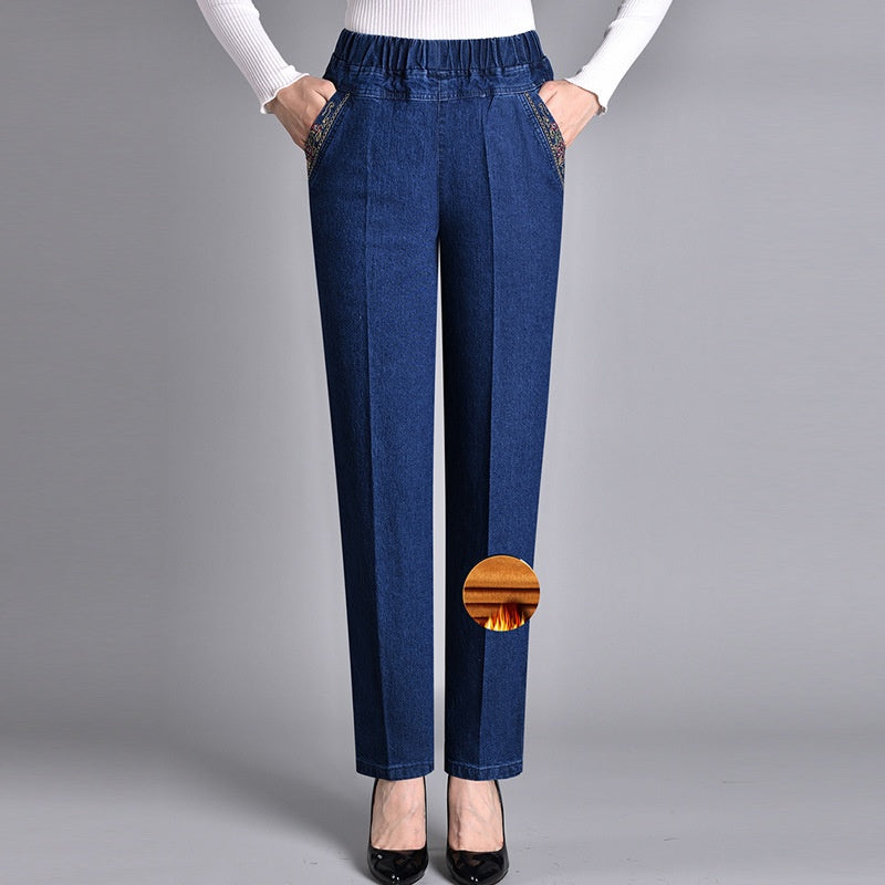 NovellaFit™ — Jeans That Embrace Your Curves and Stay Cozy All Day