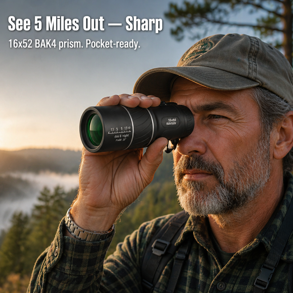 VantaScope™ — Spot Birds, Wildlife & Stage Action Clear From 5 Miles Away